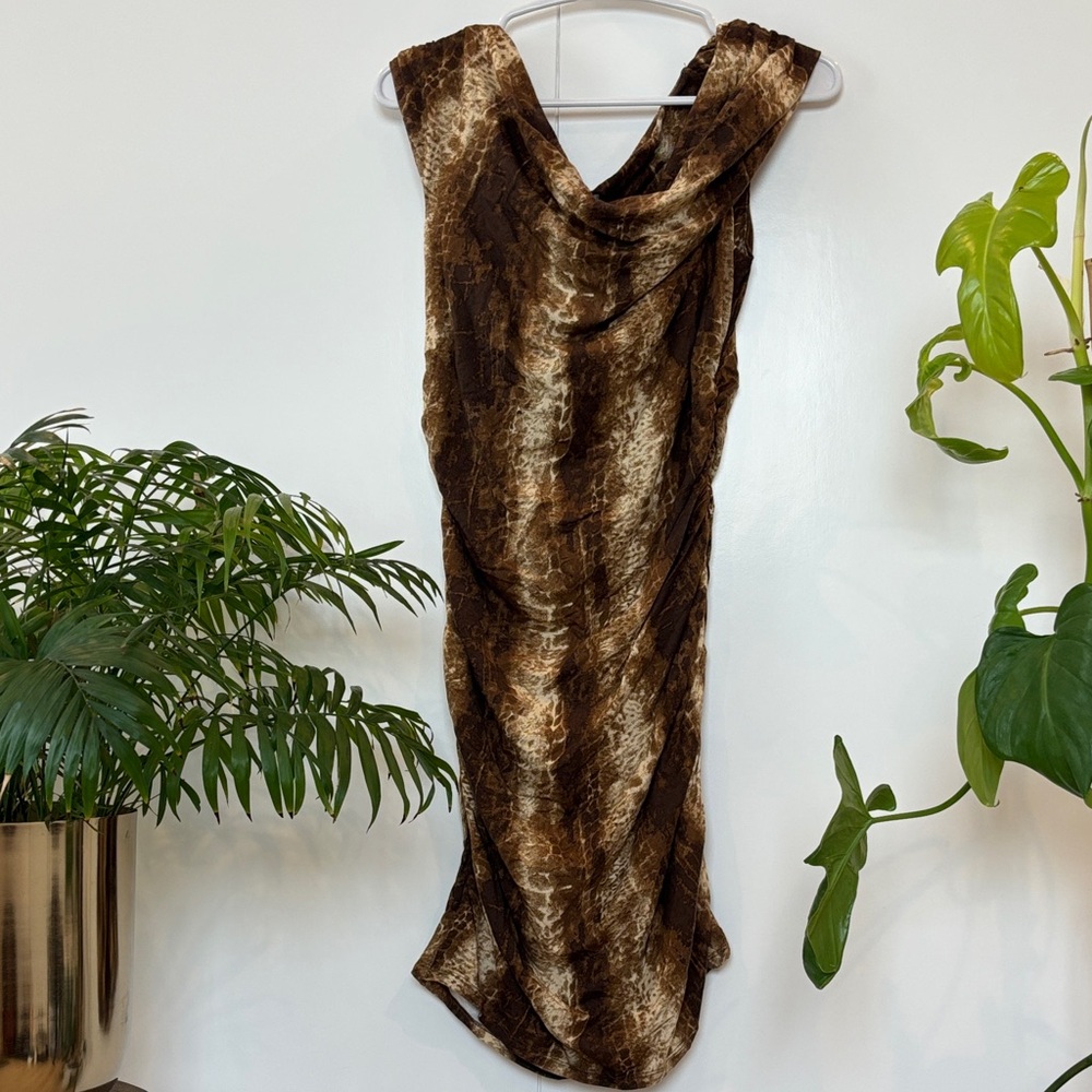 Reformation sexy Earthy Tones Dress